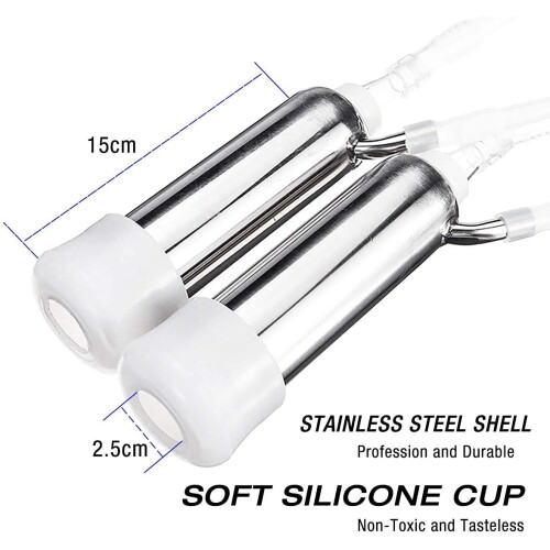 Milking Machine Accessory Double Head Teat Cup, Standard Size (φ25mm, for Cow) 2