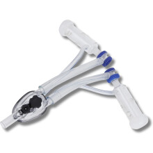 Milking Collector,Sheep Goat Cup Milk Collector Milking Cluster Groups Teat Cup Milk Collector for Milker Machine Spare Parts Accessory Double Head