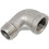1/4"-Innengewinde x 1/4"-Außengewinde-Winkelstück, Edelstahl 304 BSPT 1