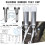 Milking Machine Accessory Double Head Teat Cup, Standard Size (φ25mm, for Cow) 2