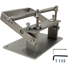 Manual Leather Peeling Machine, Leather Paring Splitter Skiver Shovel Skin Machine DIY Shovel Skiving Machine Handle Leather Peel Tools