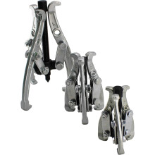 3-Jaw Gear Puller Set – 3in, 4in, and 6in Removal Tool Kit for Slide Gears, Pulley, and Flywheel