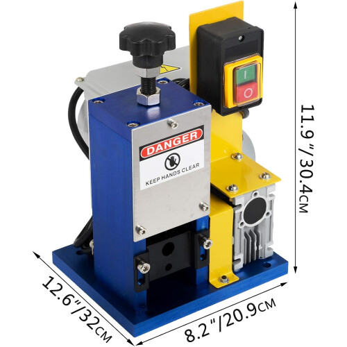 Wire Stripping Machine, Electric Cable Stripper Machine, 1.5-25 mm Cable Stripping Machine, 220V Automatic Wire Stripper Machine, 180W Powered 2