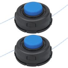 Lot de 2 têtes de coupe-bordures T35 compatibles avec les modèles Husqvarna T35 122LDx, 123L, 123LD, 125L, 128L et 128LDx (pièces de rechange 578