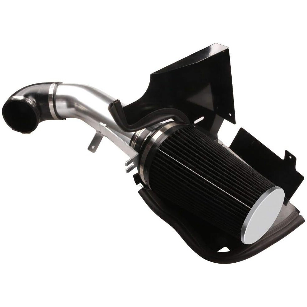4" Cold Air Intake System + Heat Shield For 99-06 Gmc/Chevy V8 4.8L/5.3L/6.0L / Silverado 1500/2500/3500 749284894256