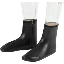Socks Unisex PU Leather Socks Antiskid Islamic Socks for Camping Fishing Hunting Sunnah Khuff Socks