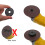 M14 Quick Release Nut Quick Change Nut Clamping Nut for Angle Grinders Locking Retaining Nut 2