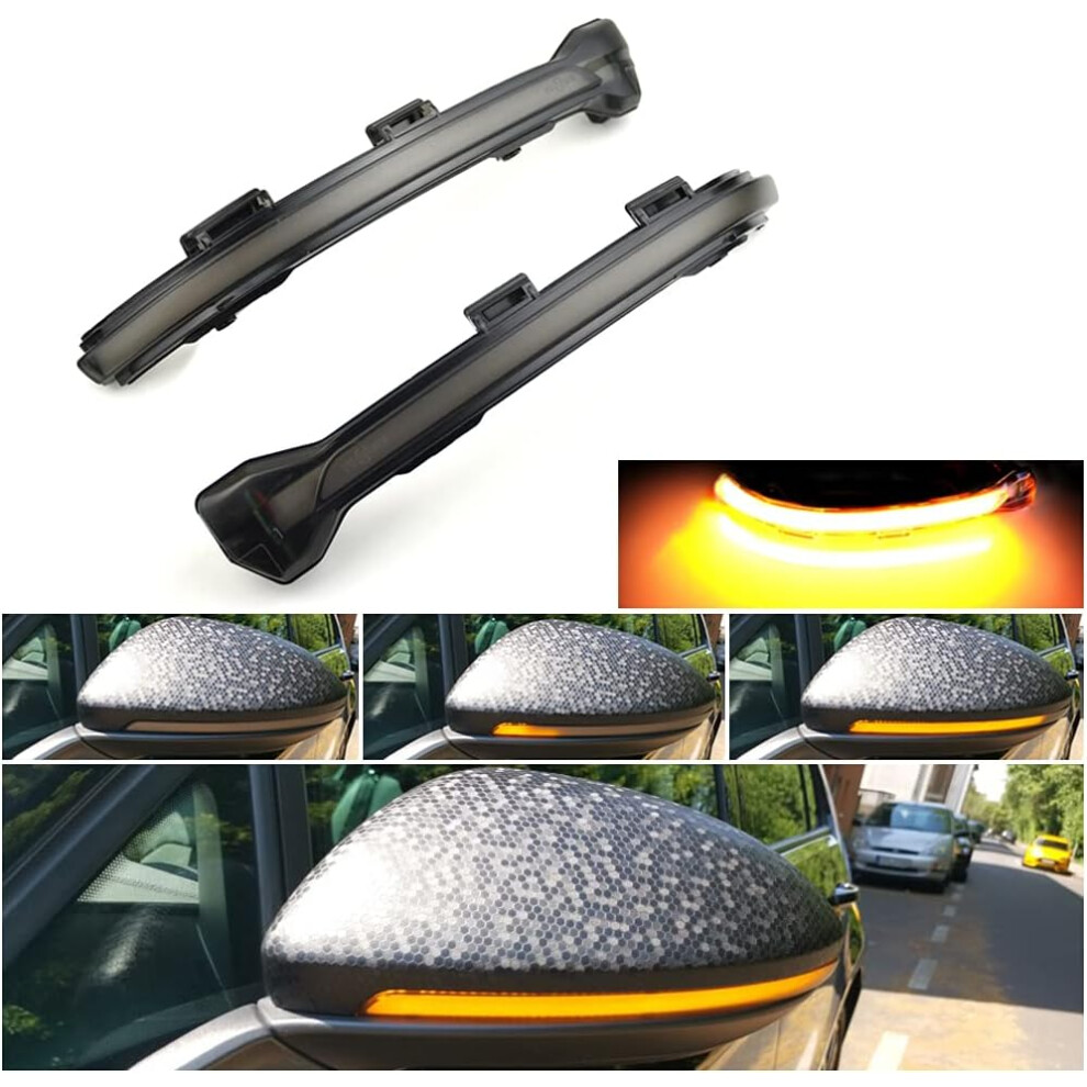 Shenzhenshiwusongmaoyiyouxiangongsi Light Dynamic Led Turn Signal Wing Mirror Indicator Replacement For Vw Golf Mk7 7.5 7 Gti R Gtd