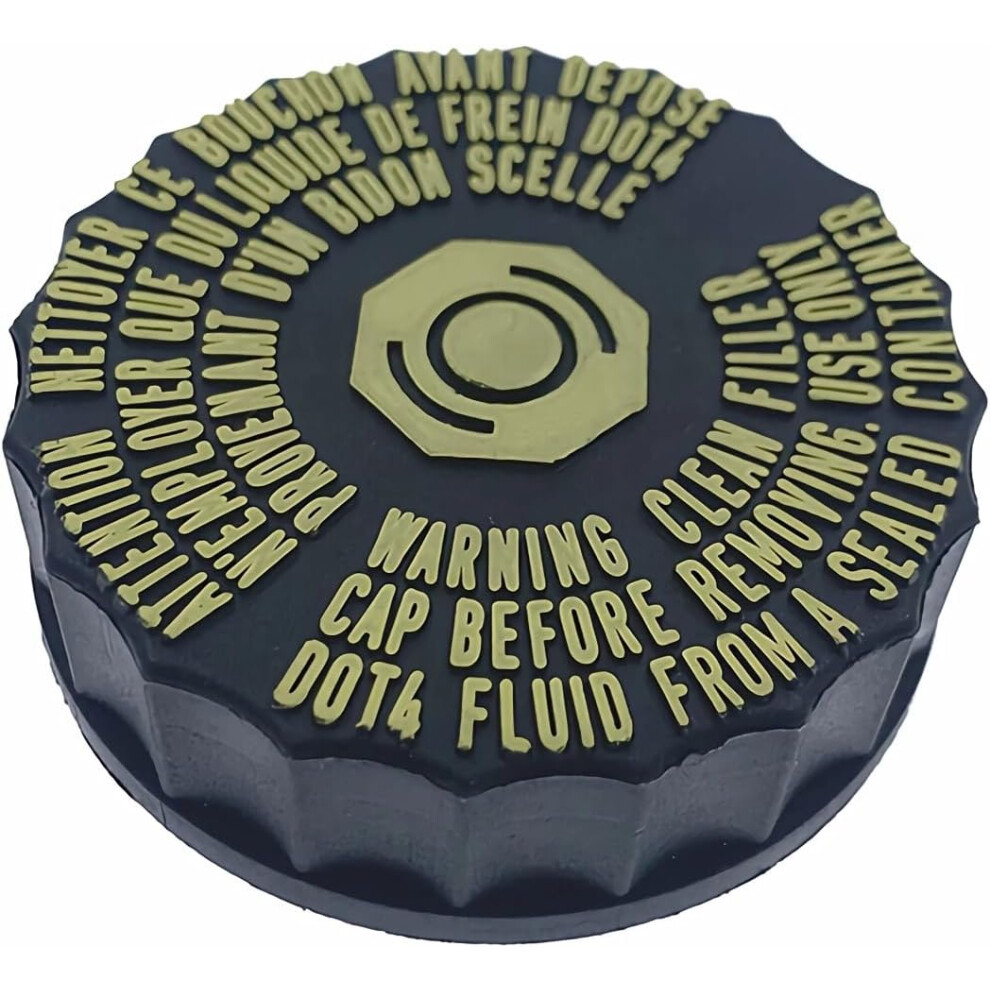 1Pcs Brake Fluid Cap Brake Fluid Reservoir Bottle Tank Cap Cover For Peugeot 206 207 307 308 408 508 C2 C5 2007-2015 Replacement 1613328880 749284894638
