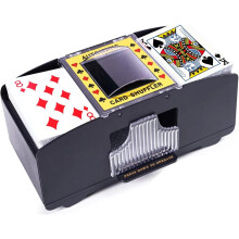 Automatic Card Shuffler, Battery Operated Card Dealer Machine, Electric Casino Card Shuffler for UNO, Blackjack