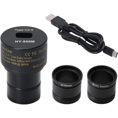 5MP CMOS USB2.0 Microscope Camera Digital Electronic Eyepiece Free Driver Microscope High Speed Industrial Camera