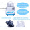 Sauna steam generator, 2000 W, 4 L, portable, with remote control 2