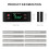 4*90 Wasserfester Digital Neigungsmesser mit LCD-Display und Datenhaltefunktion 9