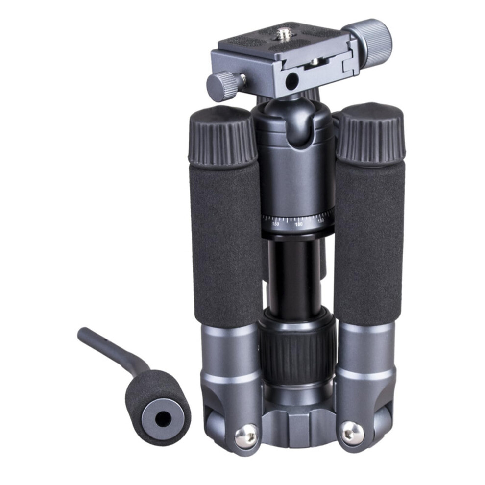 Small Tripod 5 Sections 360 Degree Swivel Head Lightweight Aluminium Compatible With Dslr Cameras And Video Camcorders 6276012431888