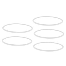 5 pièces de joints toriques en silicone, diamètre 20 cm, pour autocuiseur.