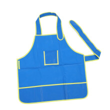 Painting Apron for Kids Waterproof Art Smock Blue for Boys and Girls Ideal for Crafts and Make-Up Activities