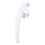 Aluminum Alloy Window Handle Lock 4PCS for Sliding Doors 112x15mm White 15