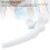 Aluminum Alloy Window Handle Lock 4PCS White 112x15mm 10