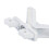 Aluminum Alloy Window Handle Lock 4PCS White 112x15mm 14