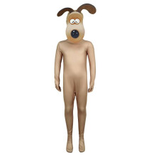 (Gromit,160)Wallace Gromit Cosplay Costume Extravaganza Party Performance Outfit Halloween