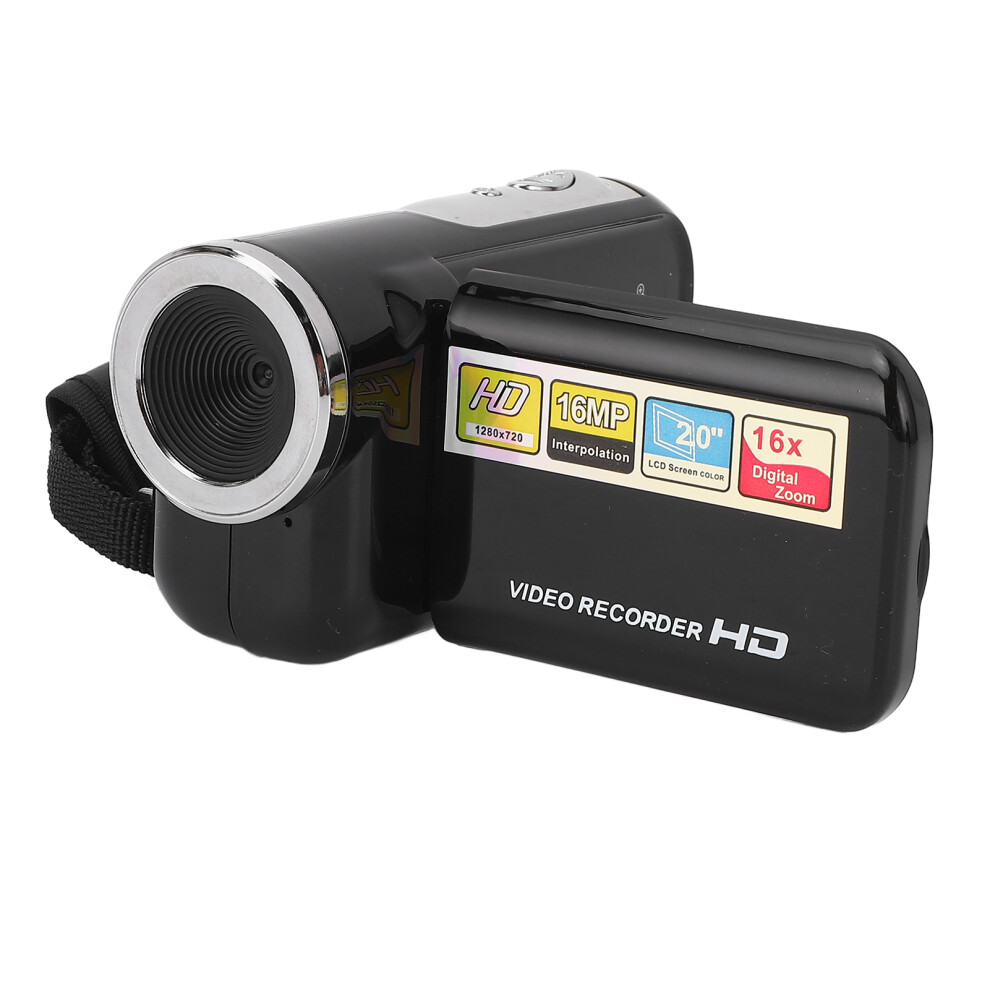Vlogging Camera 16Mp 1080P Video 16X Zoom 2Â Rotating Screen Black 7901340613345