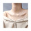 S925 silver necklace female three-layer pendant necklace 5