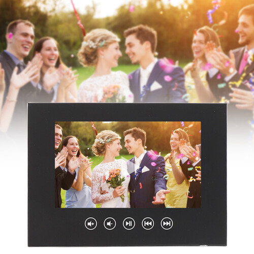 720P HD LCD Electronic Video Brochure 5" 128M Memory