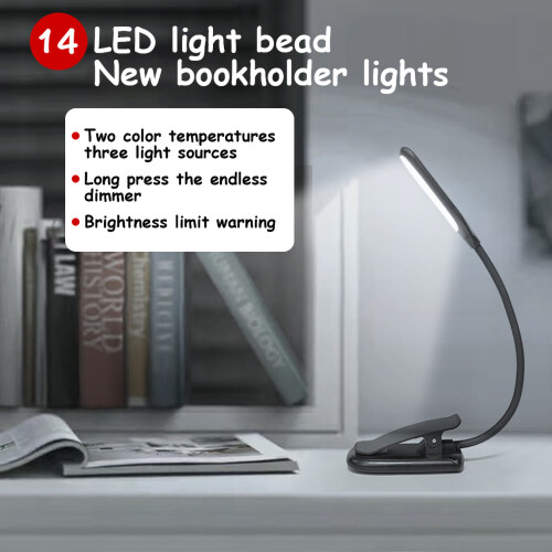 Music Score Light LED Desk Lamp with Clamp 2