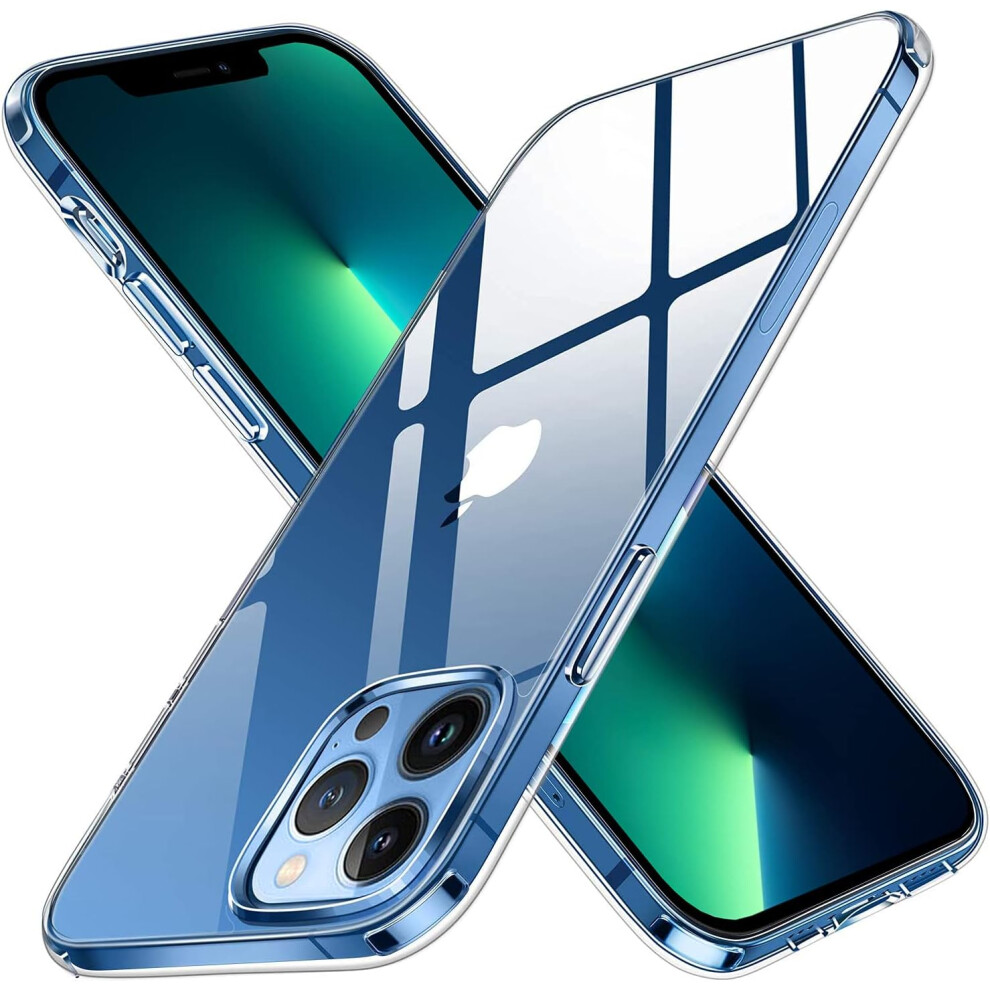 (Iphone 13 Pro) Case For Iphone 17 Pro Max, Clear Thin Transparent Silicone Gel Cover Case For Iphone 17 Pro Max (Clear) Multicoloured 4761049014057