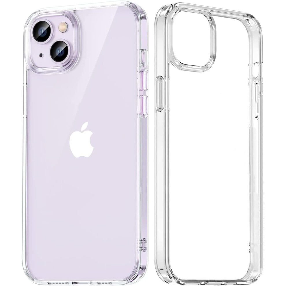 (Iphone 14) Case For Iphone 17 Pro Max, Clear Thin Transparent Silicone Gel Cover Case For Iphone 17 Pro Max (Clear) Multicoloured 4761049014071