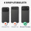 (iPhone 17 Pro) Case For iPhone 17 Pro Max, Clear Thin Transparent Silicone Gel Cover Case for iPhone 17 Pro Max (CLEAR) 2