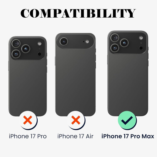 (iPhone 17 Pro) Case For iPhone 17 Pro Max, Clear Thin Transparent Silicone Gel Cover Case for iPhone 17 Pro Max (CLEAR) 1