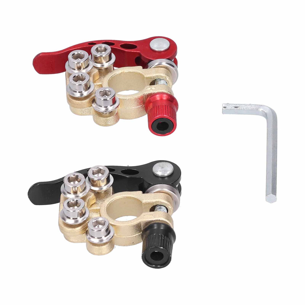 Battery Terminal Clamp Toolless Disconnect For 12V 6V 24V Vehicles & Marine 3021340616529