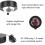 Lampada di proiezione 180 LED USB, ABS, 26.59.98 cm 10