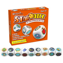 Creative Storytelling Dice Game with 54 Iconic Images for Kids and Adults 9X Fun Imaginative Family Game