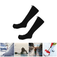 Wärmende Socken Doppelseitig Einstellbare Temperatur USB-Wiederaufladbare Elektrische Heizsocken für Männer und Frauen im Freien