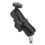 Motorcycle Handlebar Camera Mount 360 Mirror Bracket Metal Black 16