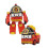 4 Pezzi Robocar Poli Ambe Roy Helly Robot Transformers Giocattoli Bambini Regali Educativi 6