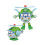 4 Pezzi Robocar Poli Ambe Roy Helly Robot Transformers Giocattoli Bambini Regali Educativi 2