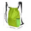 Waterproof Fluorescent Green Polyester Drawstring Travel Storage Bag 41x34x13cm 13