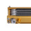 Universal Engine Oil Cooler Kit Gold Radiator with 15