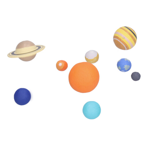 Educational 9-Piece Planet Model Set for Kids Learning Astronomy