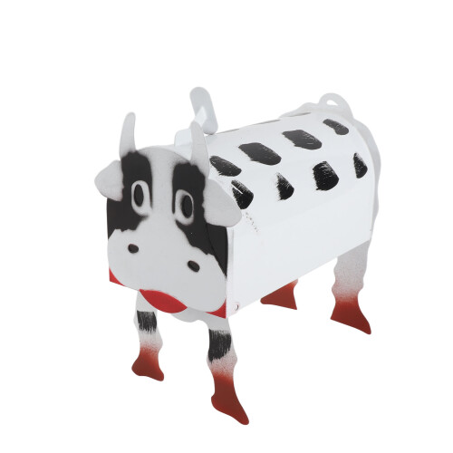 Buzón de vaca y caballo 0.435kg 21x16x28cm Blanco/Marrón 1