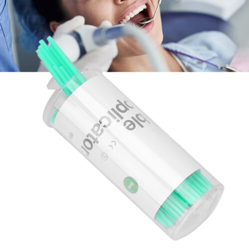 Durable 100pcs Dental Micro Brushes Bendable Disposable Applicators