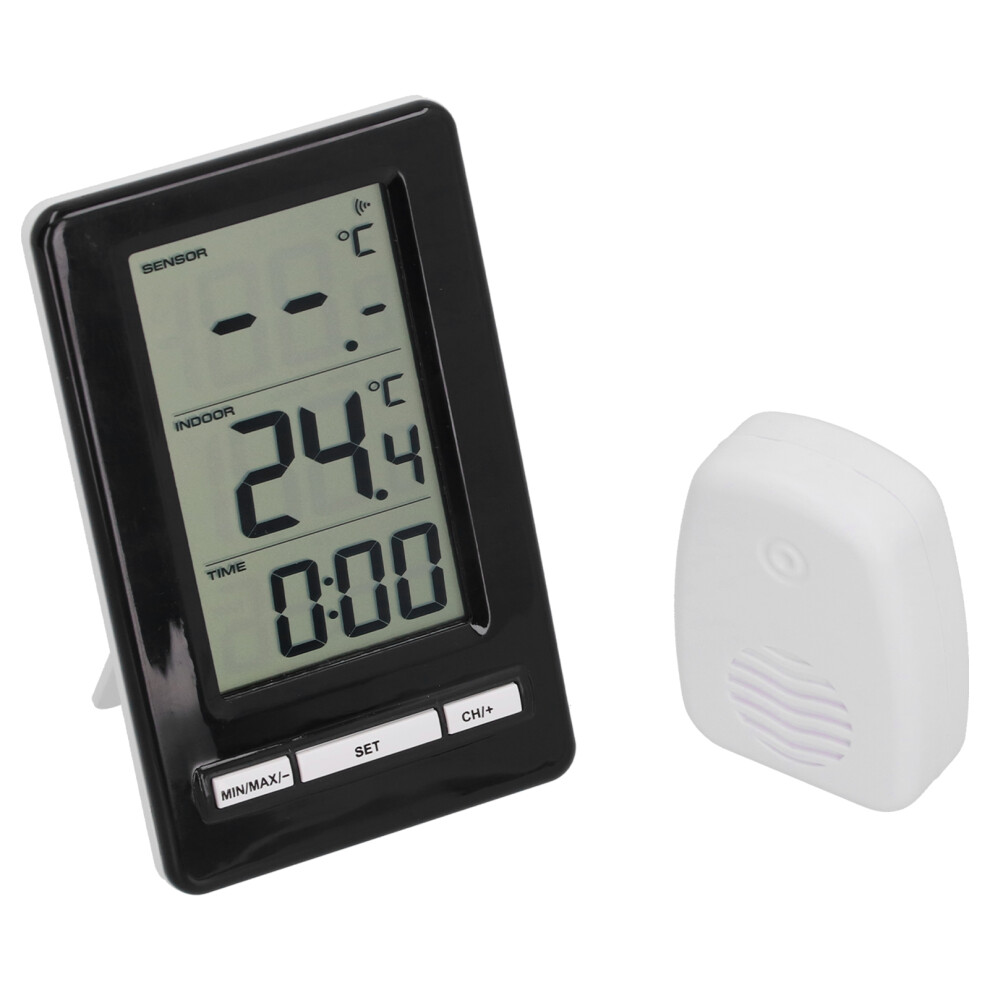 Wireless Indoor Outdoor Digital Thermometer, Abs, 12X7.5x1.5cm 3401340621431