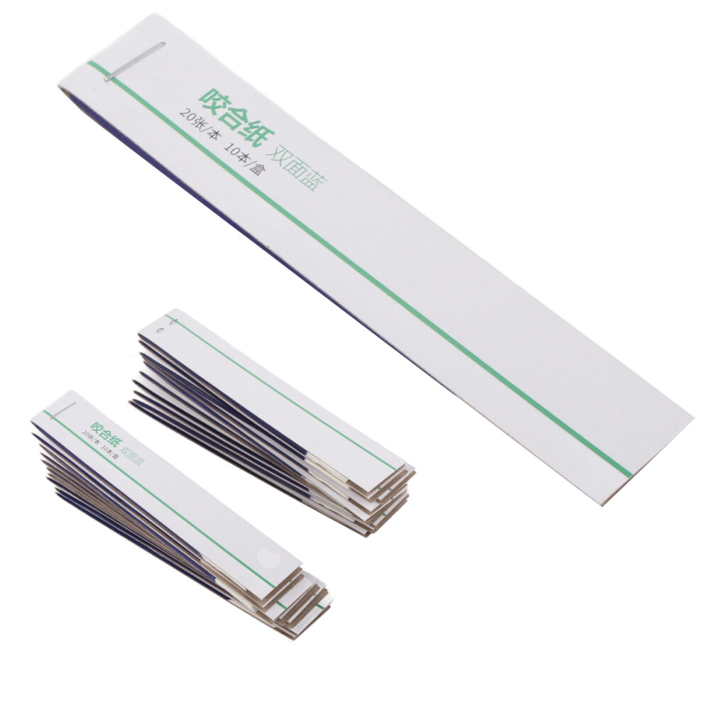 Blue Teeth Care Articulating Paper Strips - Dental Dentist Supplies Accessory