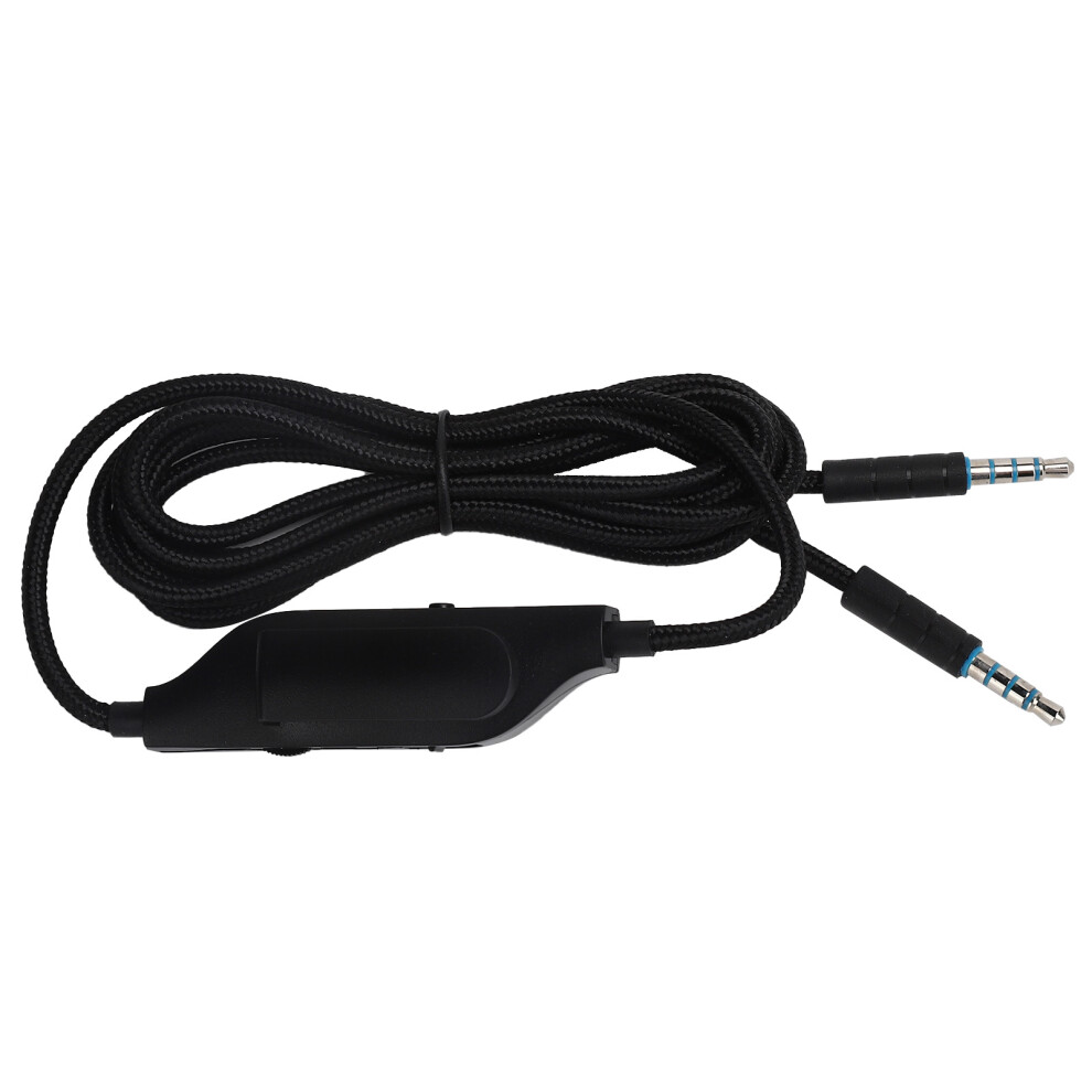 2-Pack 3.5Mm Male To Male Audio Cables For Headsets 1.5 Meters Black 8301340624164
