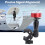 Secure Red Aluminum Adjustable Mount for RVs and Outdoor Use 16