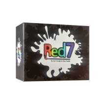 Rot 7 Karten Brettspiel geeignet für tägliche Party- und Familieninteraktion Mitglieder