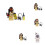 (5pcs)Ghostbusters Puzzle Assemblage Bricolage Jouet Enfant Blocs de Construction Minifigures 4